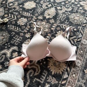 Aerie Smoothiez Light Pink plunge  Bra